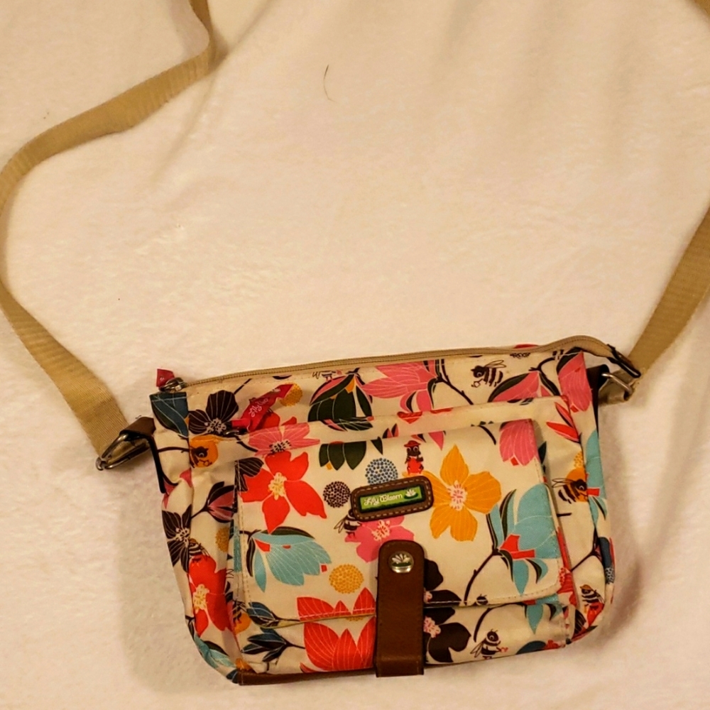 Lily Bloom muticolor crossbody purse